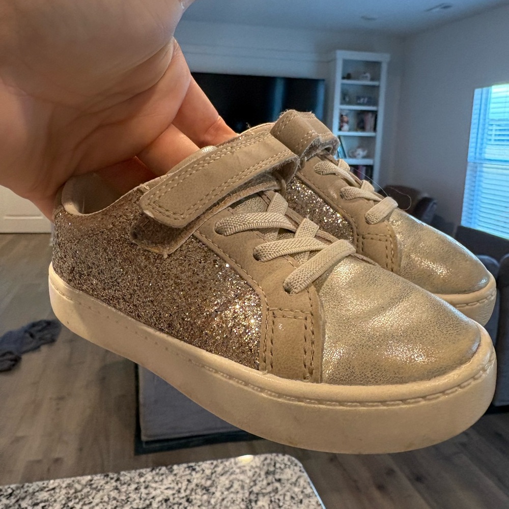 Carter's Kids Sneakers in Shimmering Gold